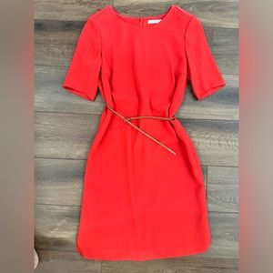 Boss red dress